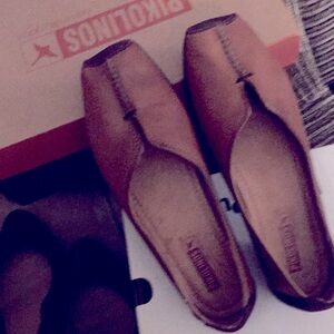 Piccalino cognac shoes (European 38) like new